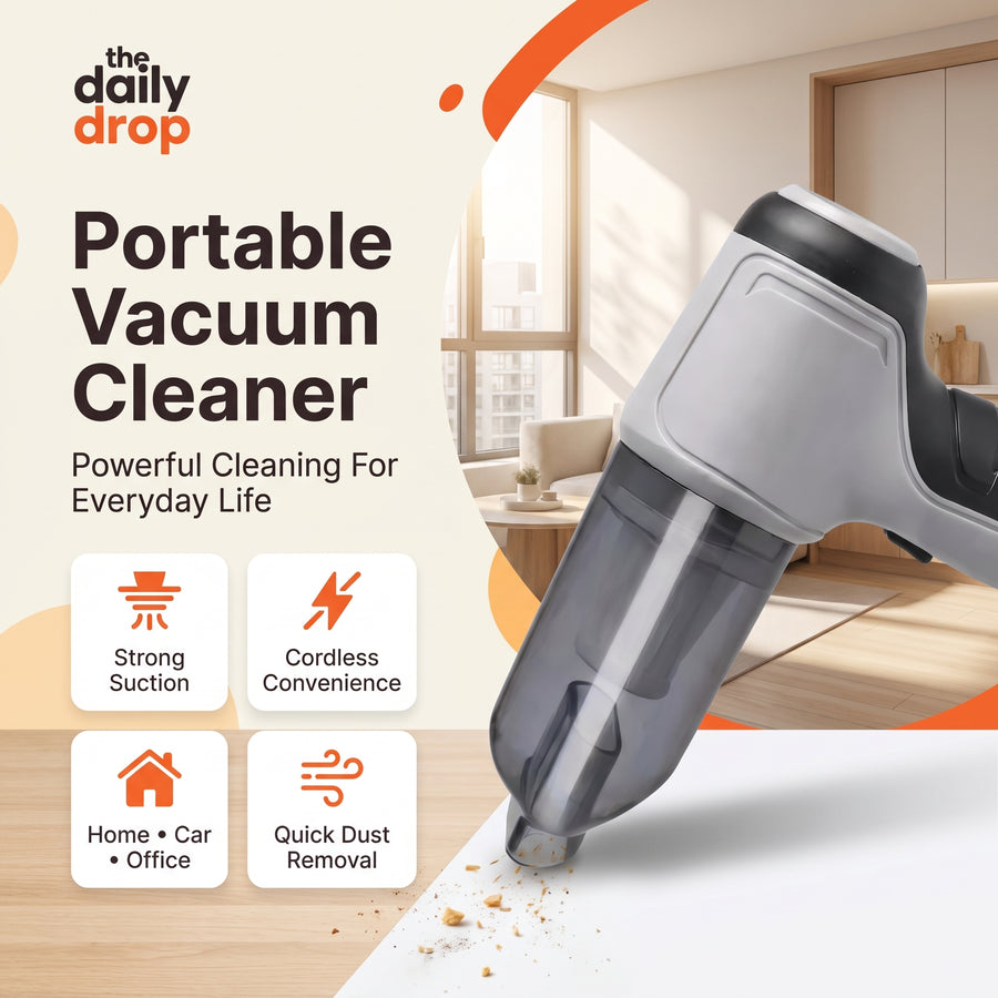 Wireless Powerful Portable Vacuum cleaner