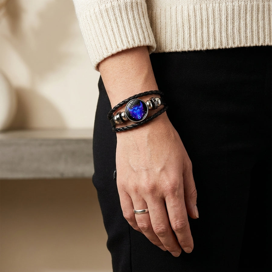 Bracelet worn with a cream knit