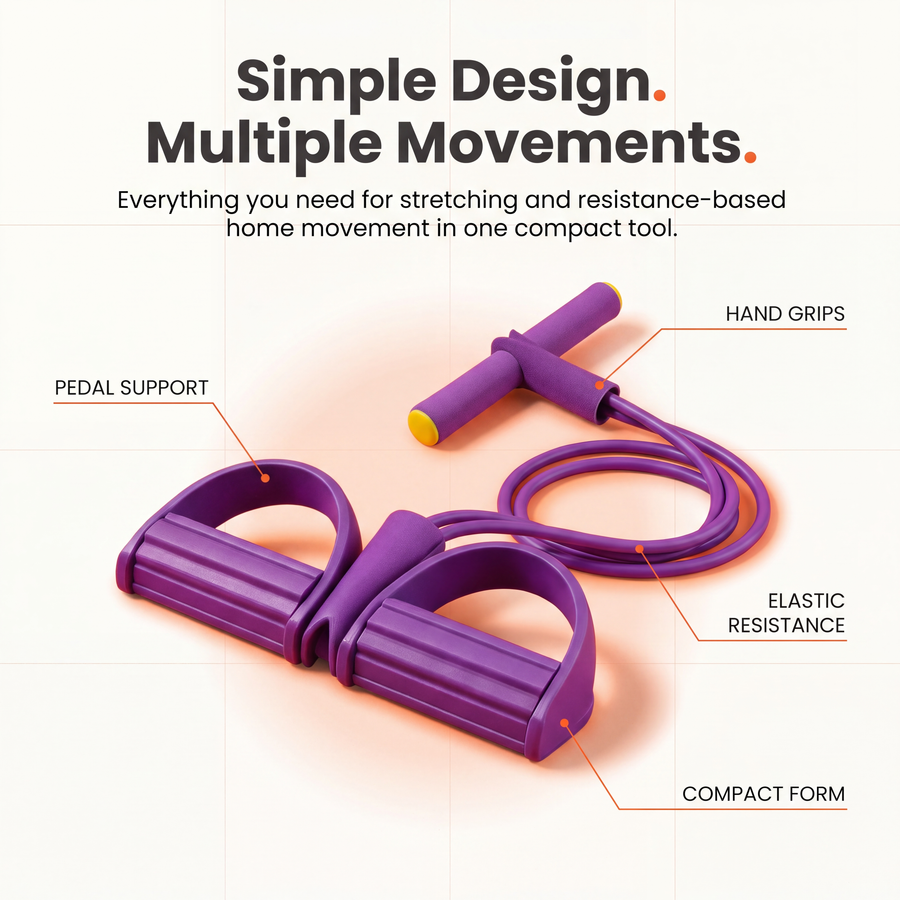 Yoga Pedal Puller (Fitness Resistance Band)