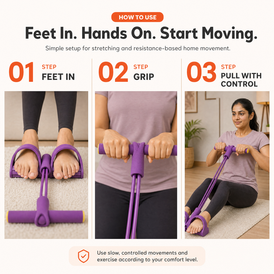 Yoga Pedal Puller (Fitness Resistance Band)