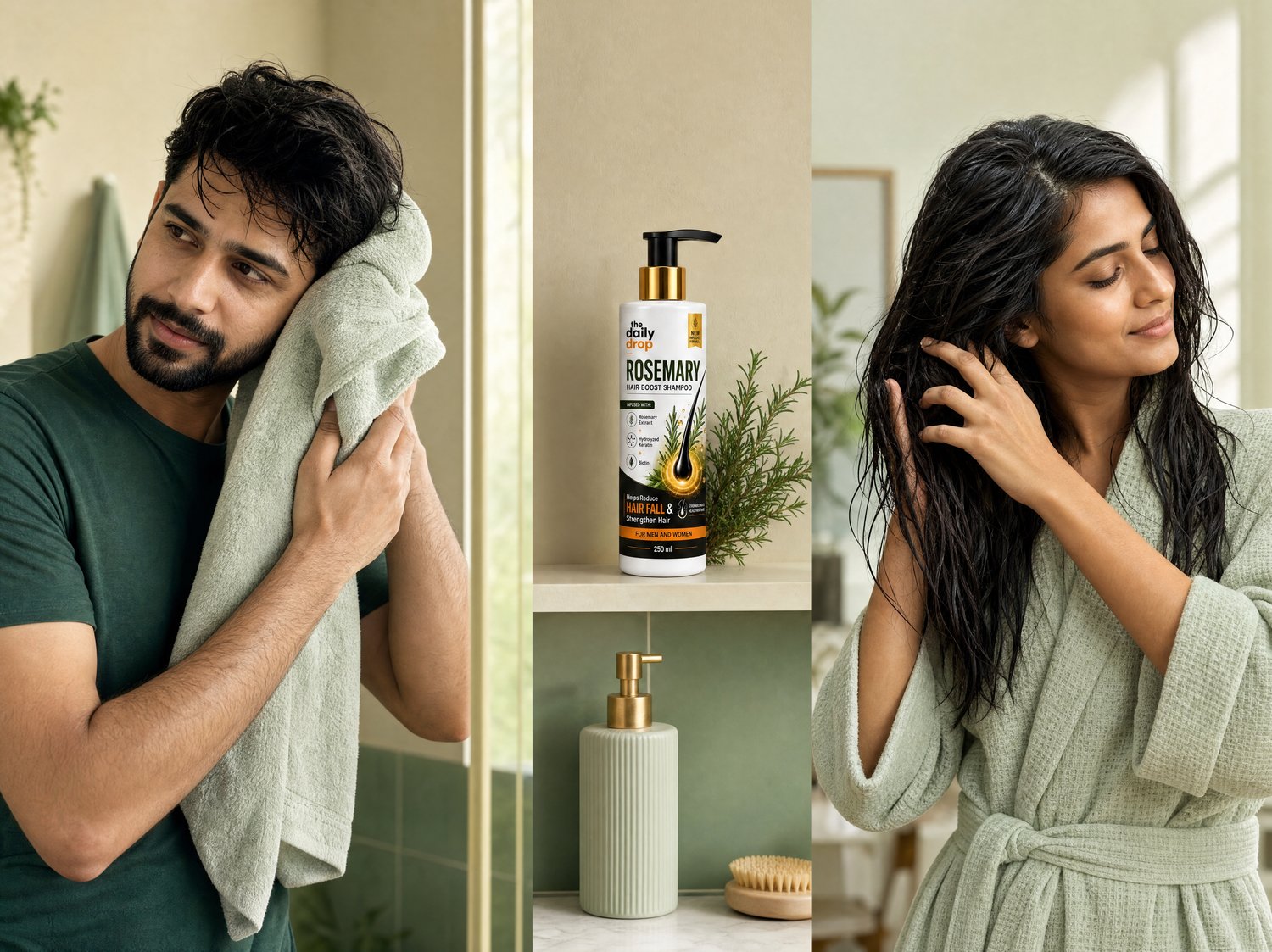 A focused wash for weak, breakage-prone hair.